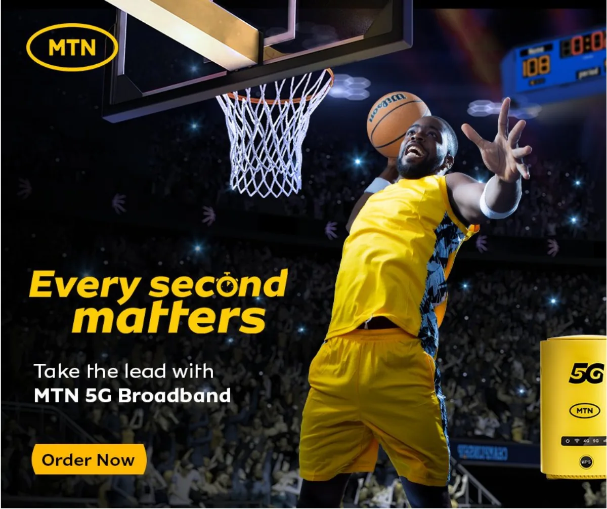 Archived MTN 5G broadband campaign creative